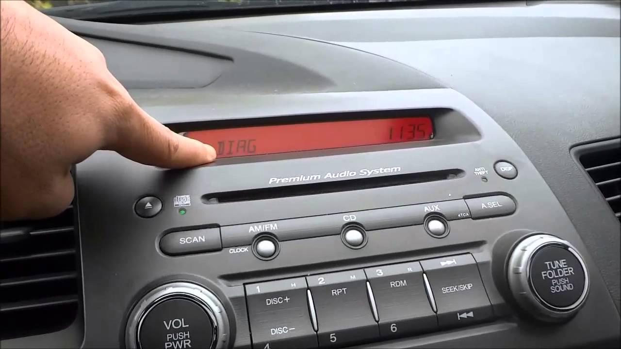Honda Civic Radio Code