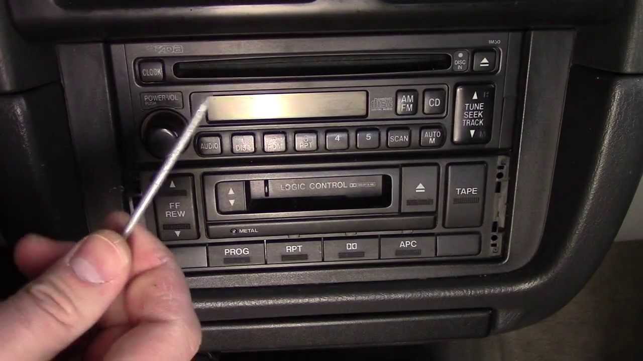 How To Remove A Stereo From A Car