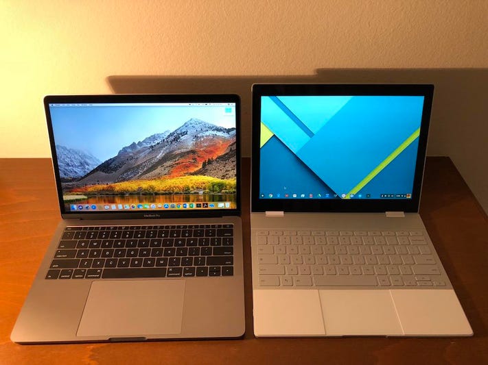 Macbook M7 12in VS Google Pixelbook 12in